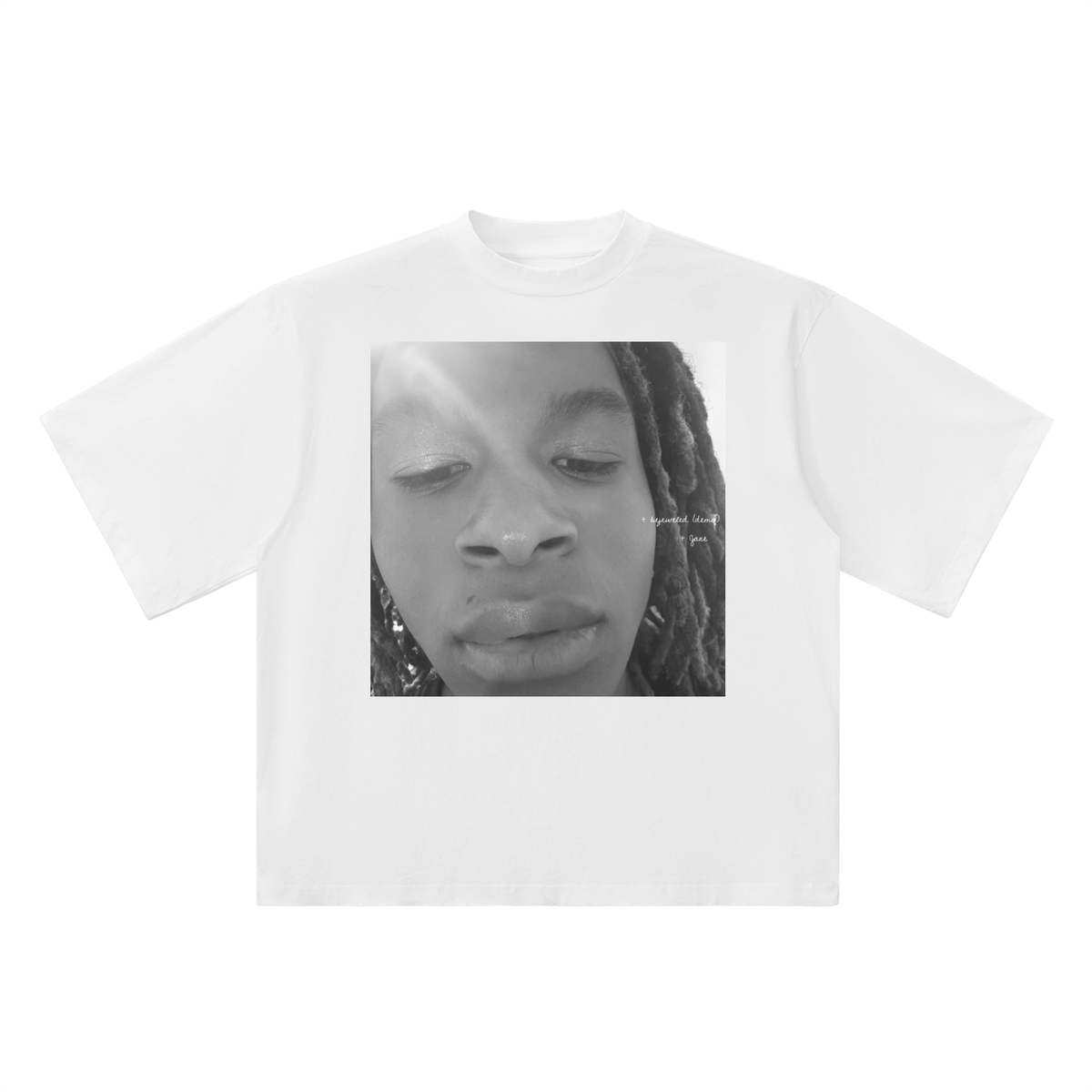 By and Reigns - "Bones and honey"Oversized Drop Shoulder T-Shirt