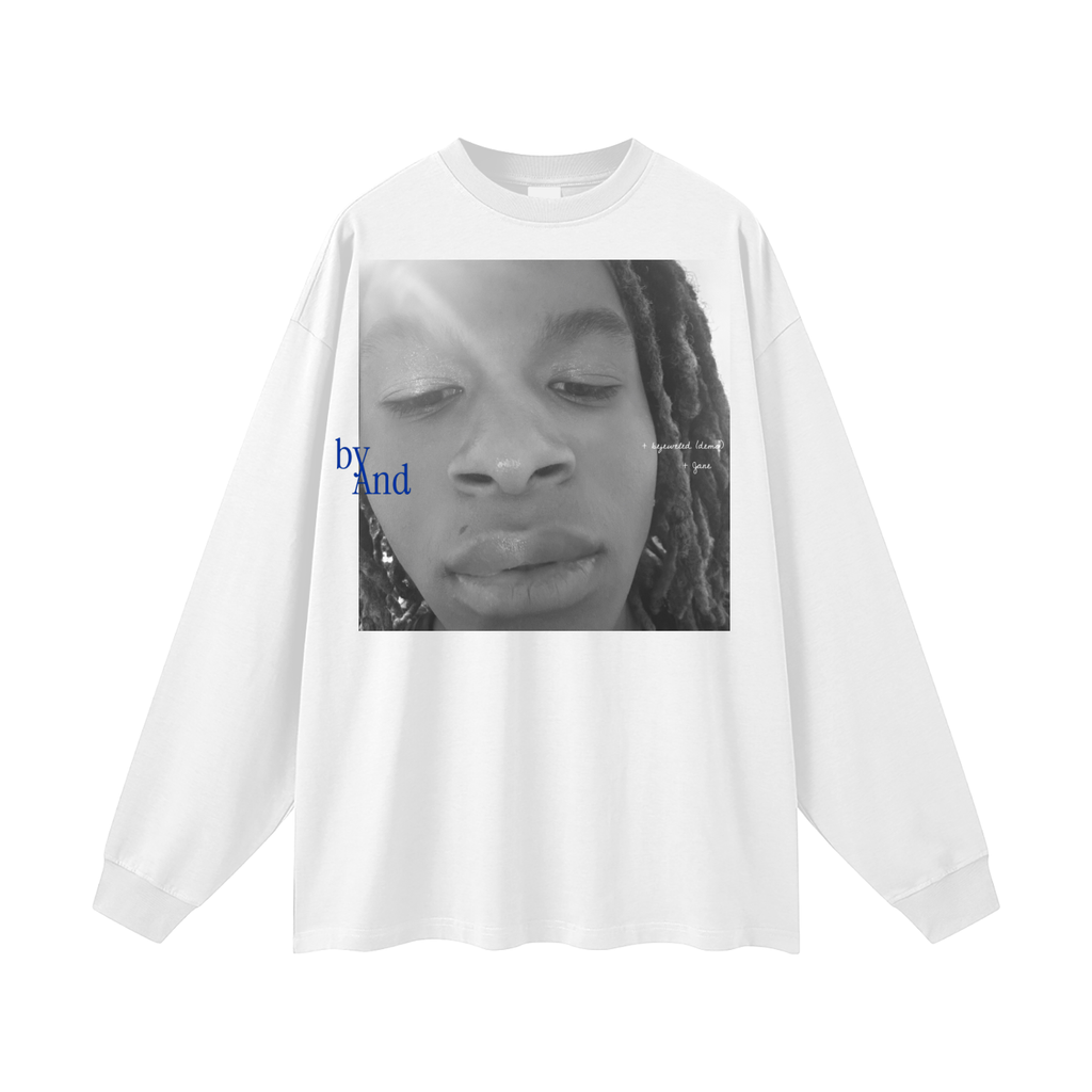 By and Reigns - "Bones and honey" reigns Logo Oversized Unisex Long Sleeve T-Shirt